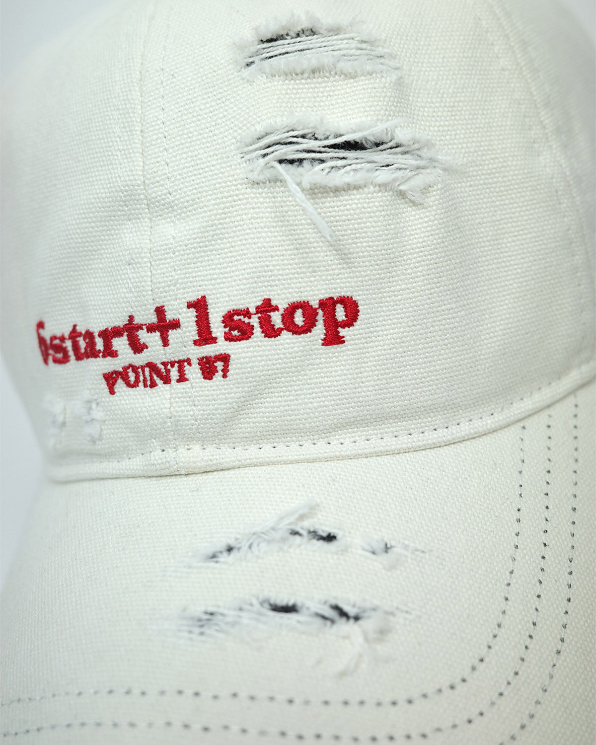 POINT07 CAP 01 P01-DU WHITE