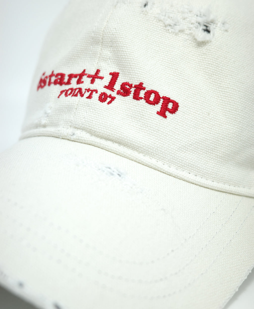 POINT07 CAP 01 P01-DU WHITE
