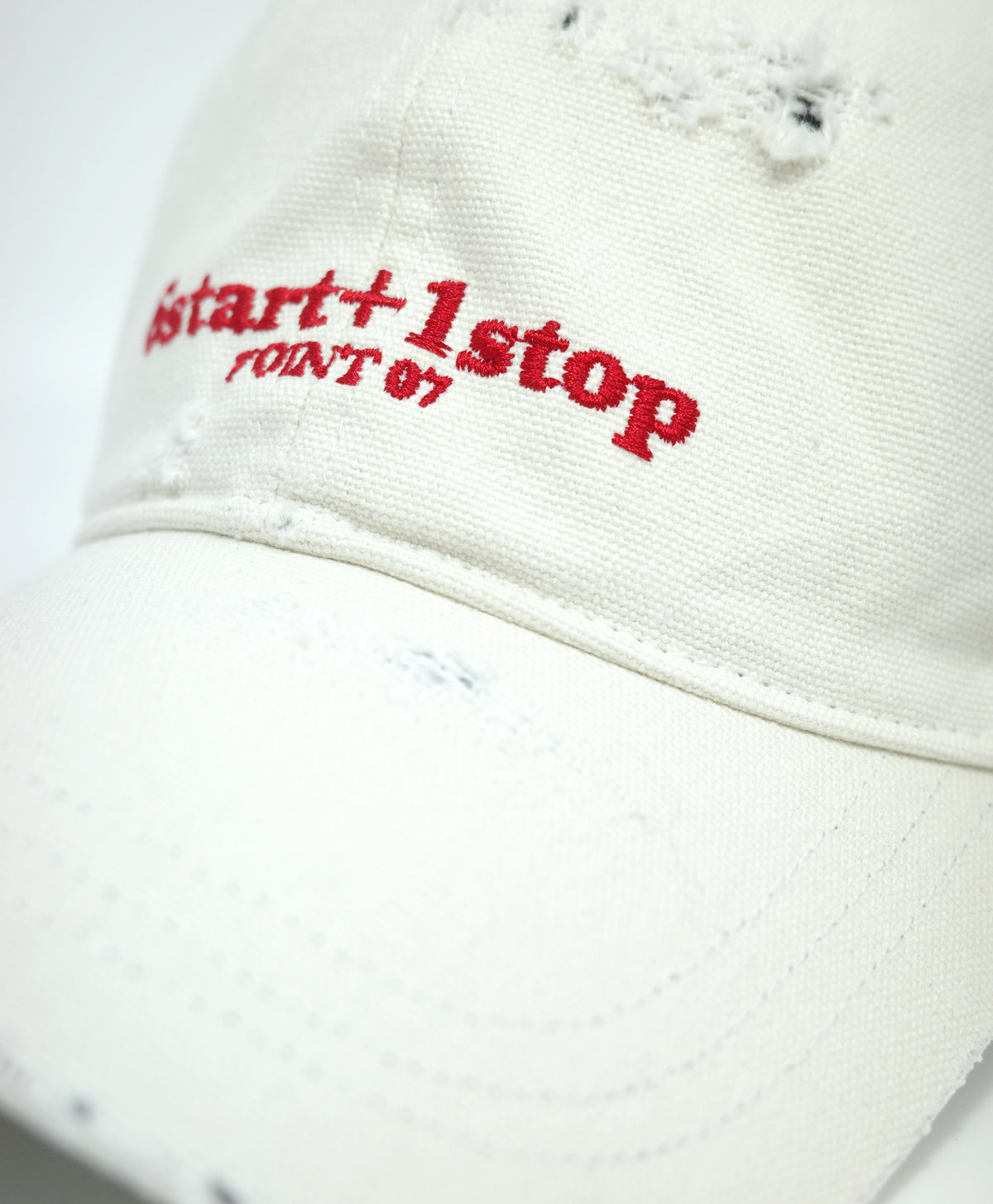 POINT07 CAP 01 P01-DU WHITE