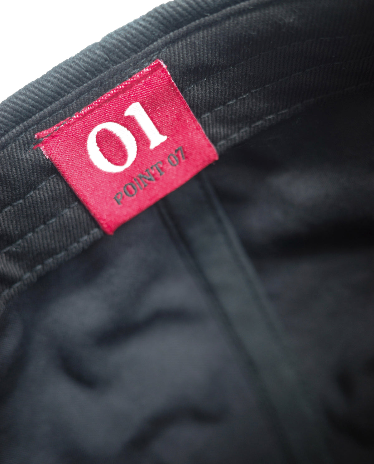POINT07 CAP 01 P01-TW BLACK